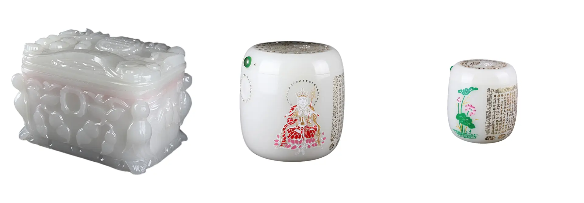 Liuli Glass Cremation Urn product details